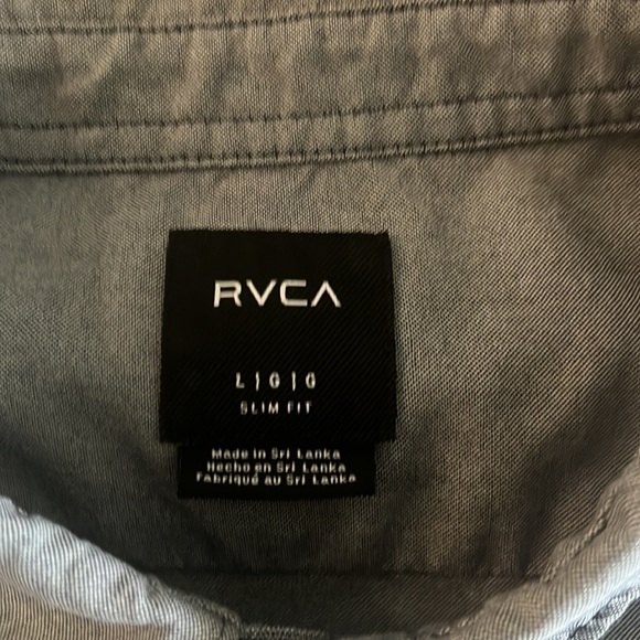 Rvca short sleeve button down - Picture 3 of 3